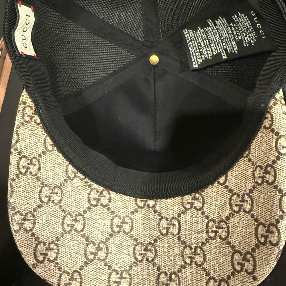 Gucci Tiger Print GG Hat - Picture 2 of 7